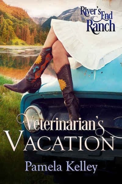 Book cover for Veterinarian's Vacation by Pamela Kelley